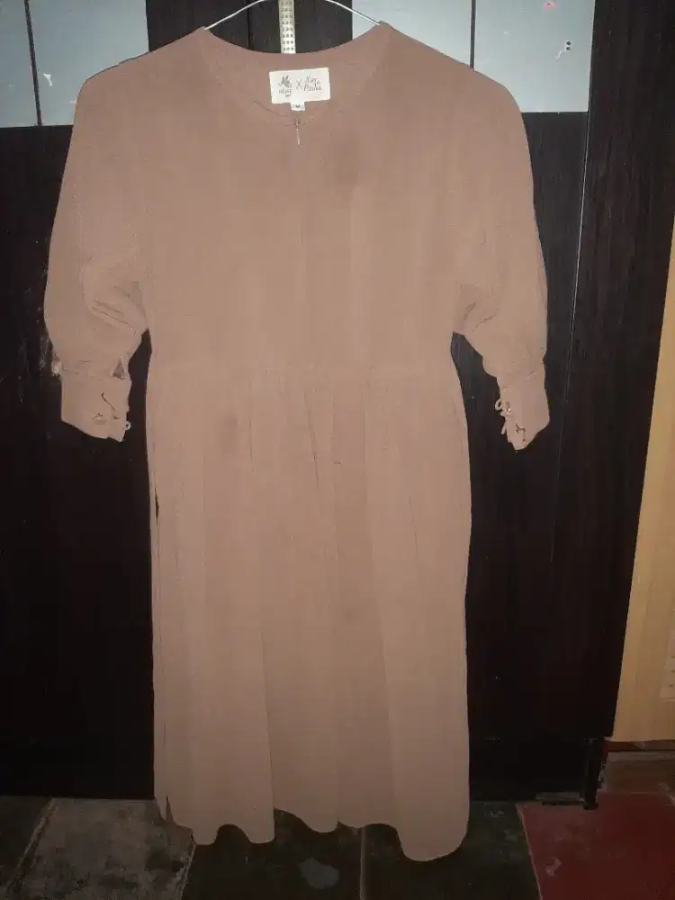 Gamis set kerudung anak sz M