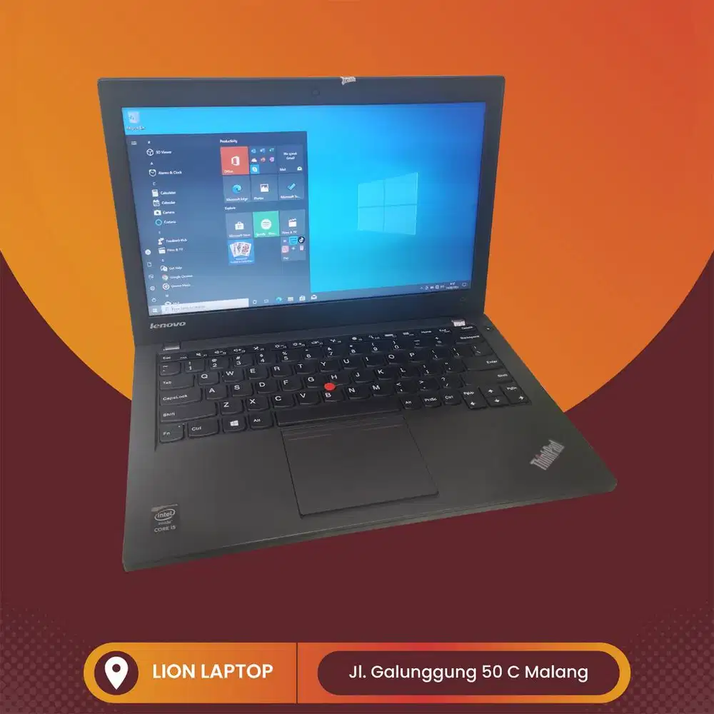 RAM 8GB SSD 256GB Core i5 Murah Lenovo Thinkpad X240 [27|07]