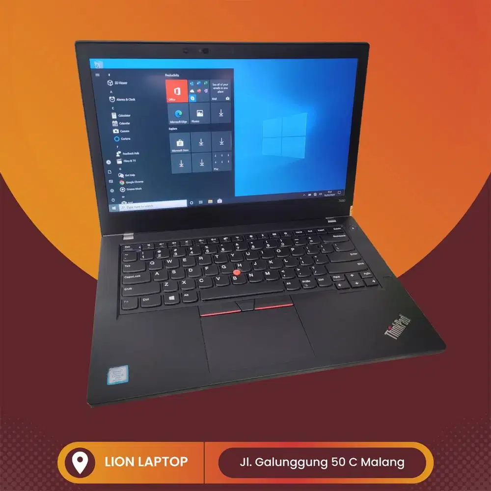 RAM 8GB Core i5 gen 8 Lenovo Thinkpad T480 [27|07]