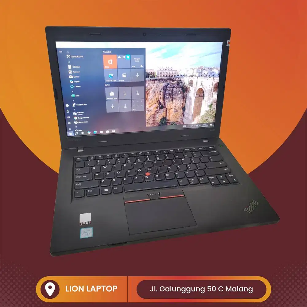 RAM 8GB Core i5 SSD Murah Lenovo Thinkpad L470 [27|07]