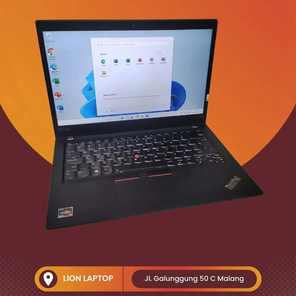 AMD Ryzen 5 PRO 8/256 VGA 2GB Lenovo Thinkpad T495 [27|07]
