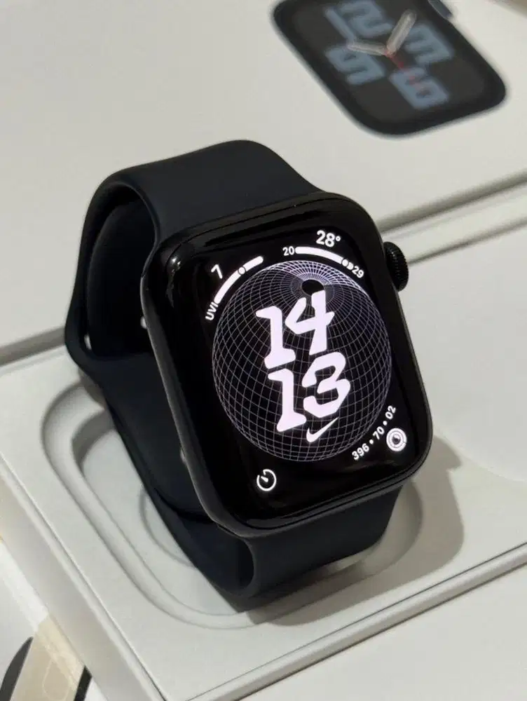 iBox Apple Watch SE Gen 2 44mm Midnight Fullset ID/A Garansi On 2026