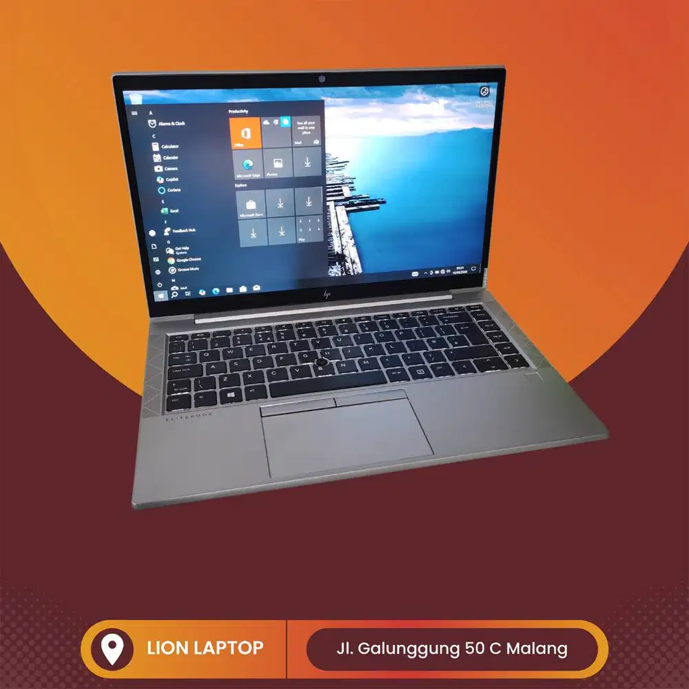 RAM 16GB Alumunium Body Core i5 Gen 10 HP Elitebook 840 G7 [27|07]