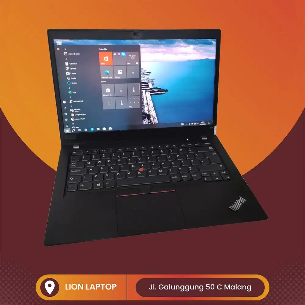 RYZEN 7-5850U (8 CORE) RAM 16GB SSD 256GB Desain/Gaming Lenovo Thinkpa