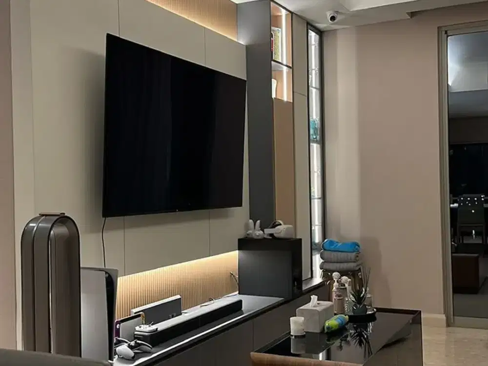 Jual Apartemen Gold coast PIK 3BR luas 113m furnish mewah interior Siap huni