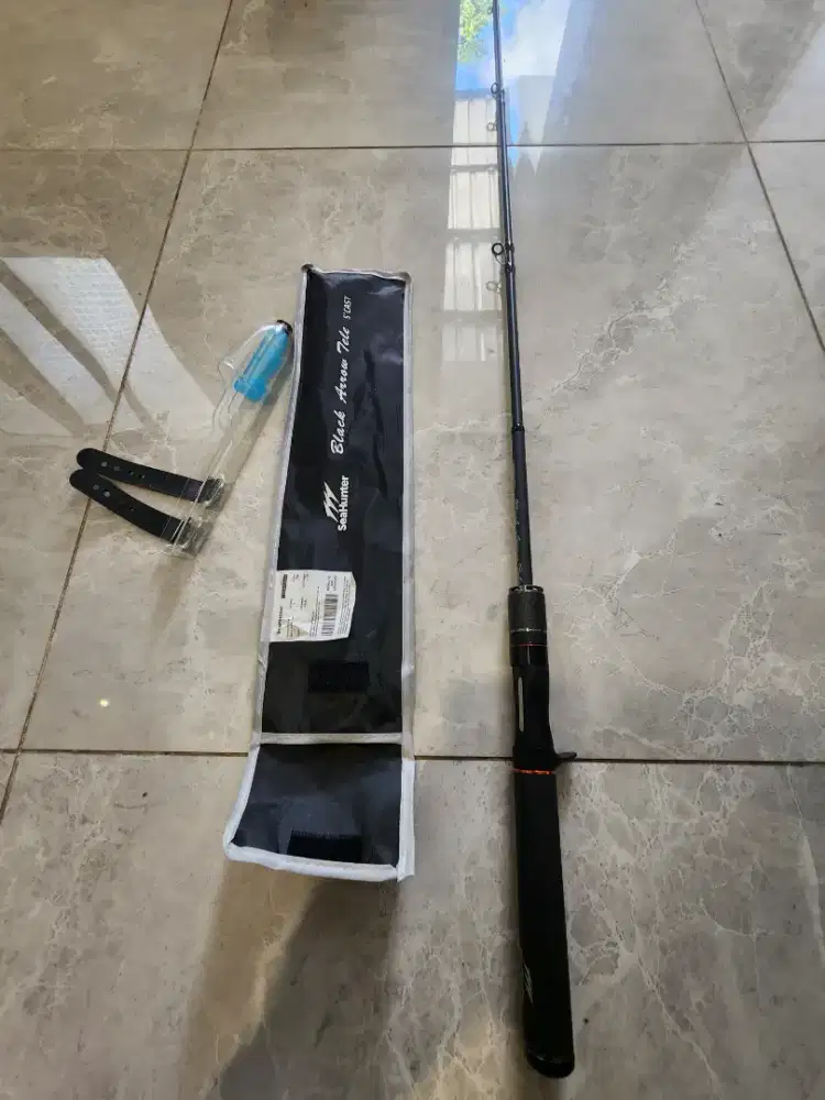 Joran travel teleskopik BC Sea Hunter Black Arrow 150