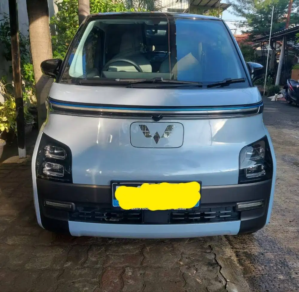 Wuling Air Ev Long Range 2022 Biru Kilometer 27 Ribu Record