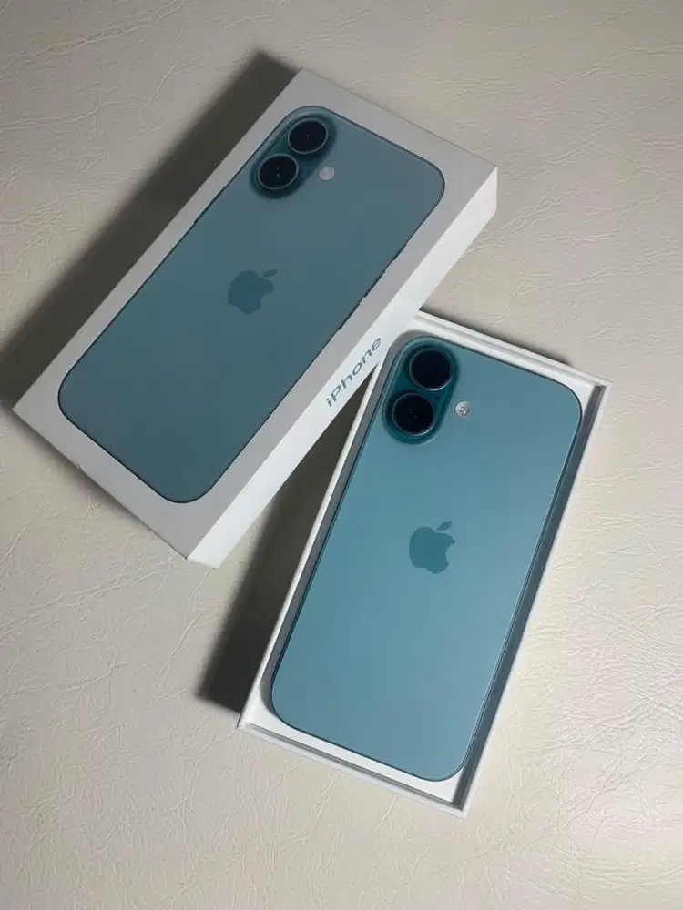 Iphone 16 256gb Teal IBOX Mulus LIKE NEW Malang Batu