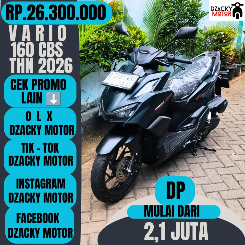 VARIO 160 CBS THN 2026 SECOND LIKE NEW