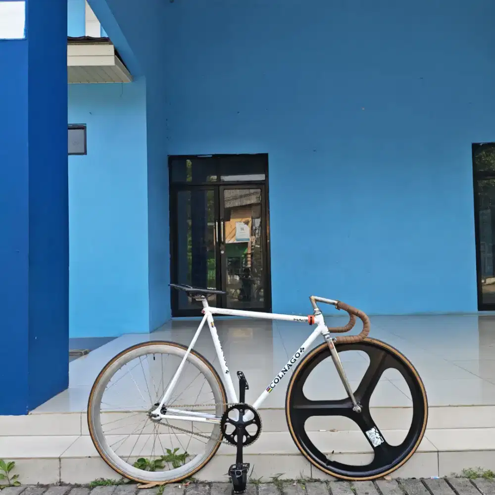 Sepeda fixie classic decal colnago