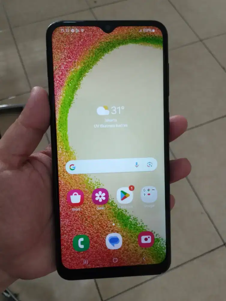 Samsung A04-4G.Ram 4/64GB.ORI.GOLDEN PONSEL