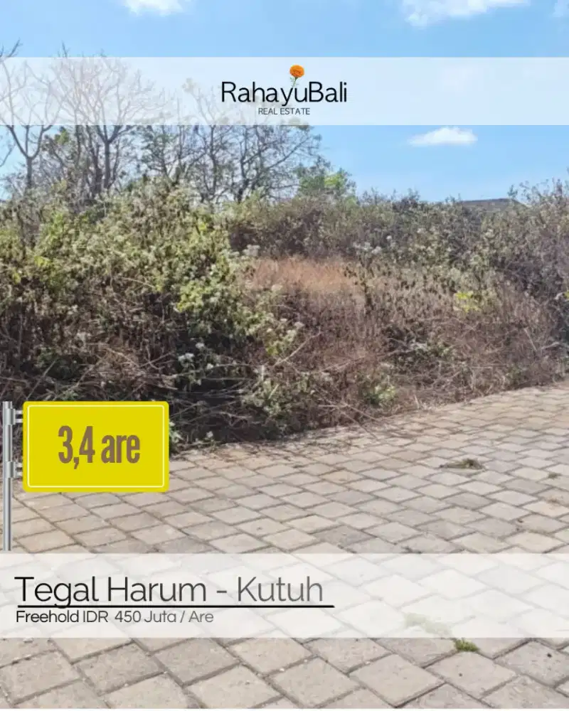 Tanah Kavling Kutuh Area