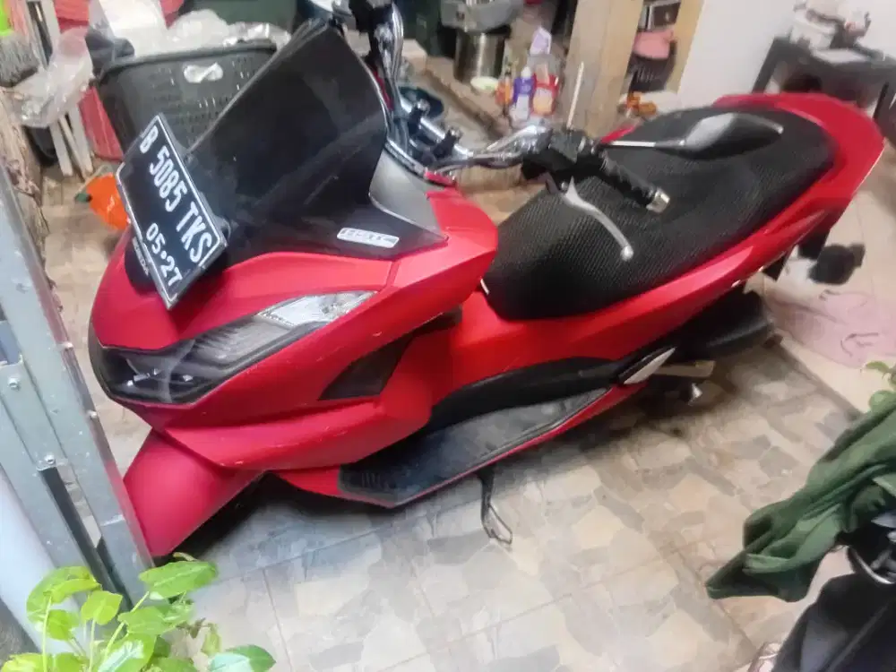 Jual honda PCX 2022 dari baru km 16 rb hrg 28 jt