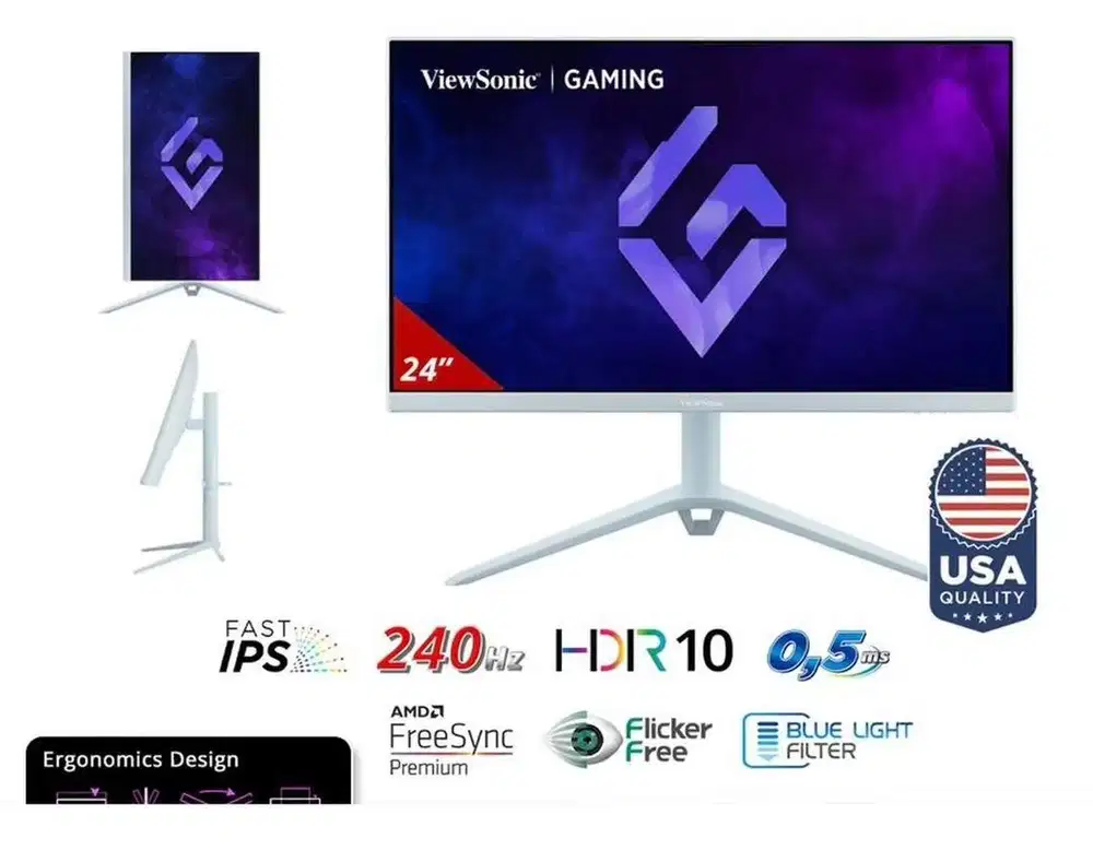 Monitor ViewSonic 24 inch