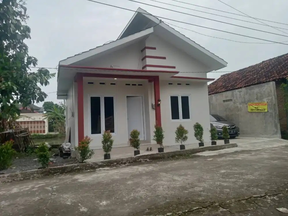 17JT ONLY/Dikontrakkan Rumah Baru, dekat dengan fasum dan kampus UAD,