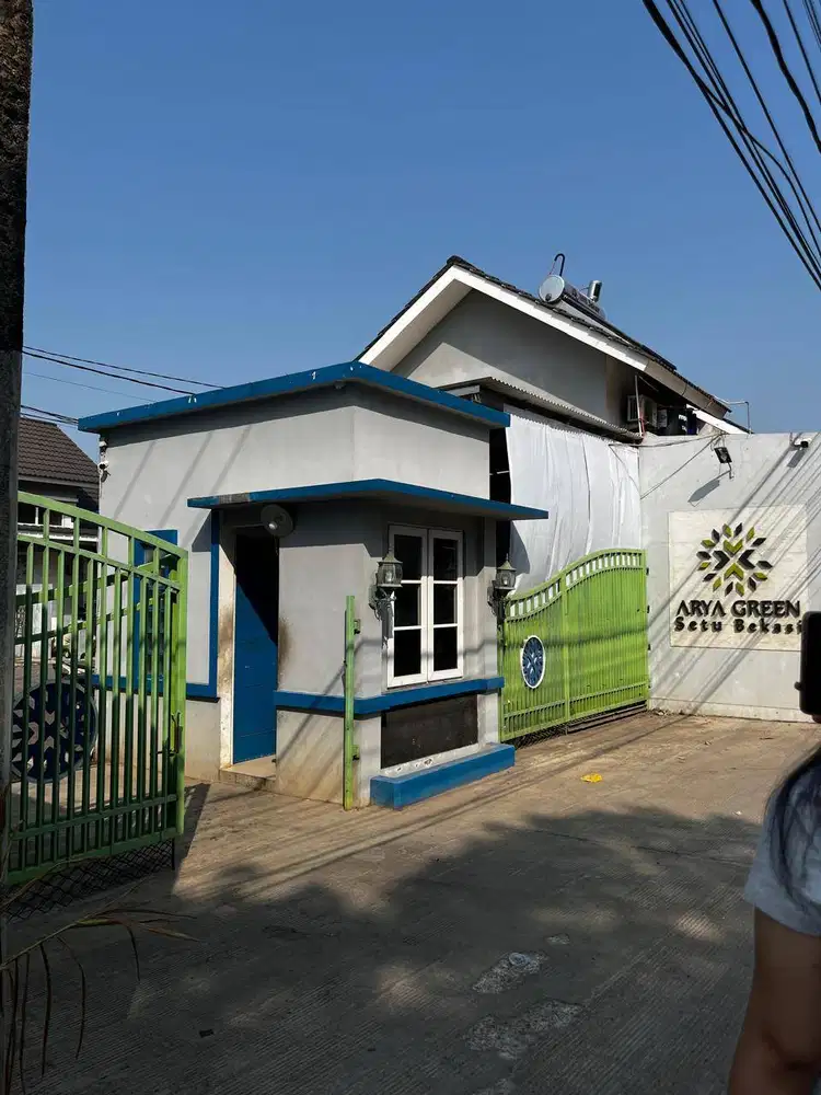 Disewakan rumah cluster di bekasi hanya belasan juta/tahun