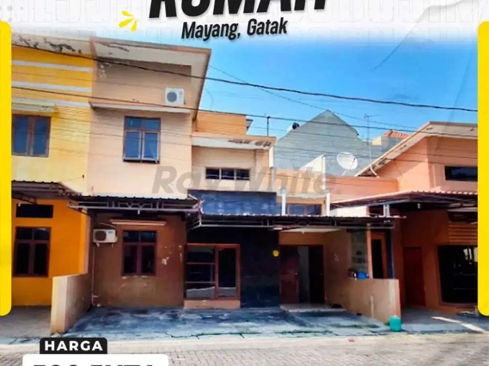 Rumah Minimalis 2 Lantai Modern Siap Huni di Perumahan Green Ville Mayang Gatak Sukoharjo