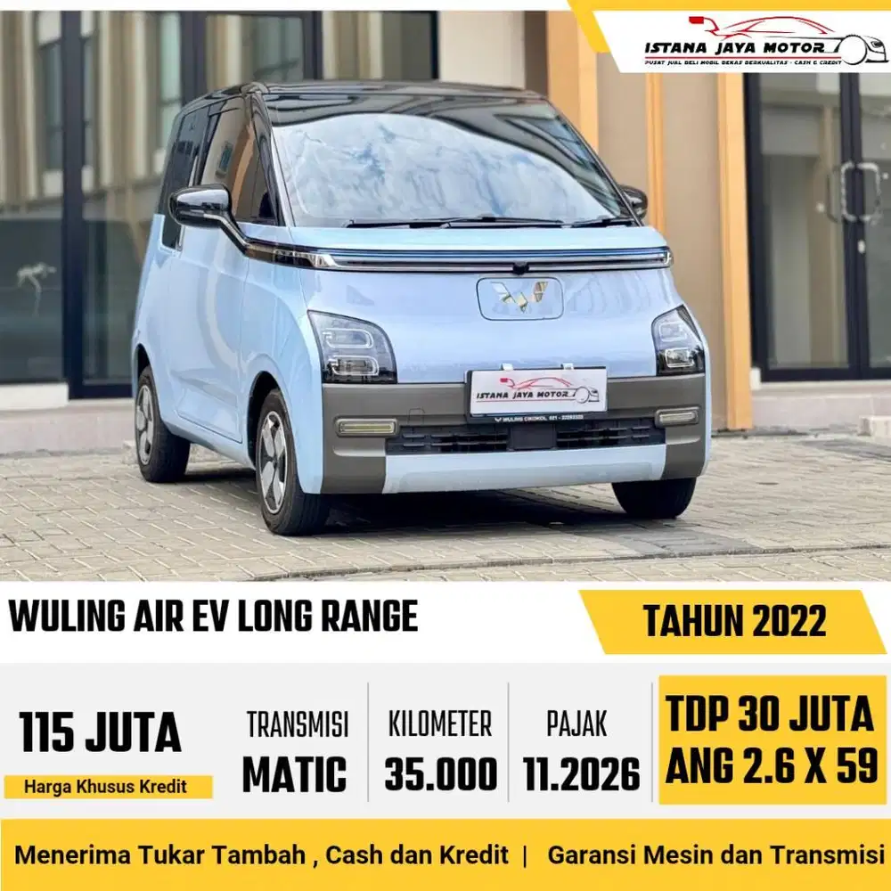 Wuling Air EV Long Range NIK 2022