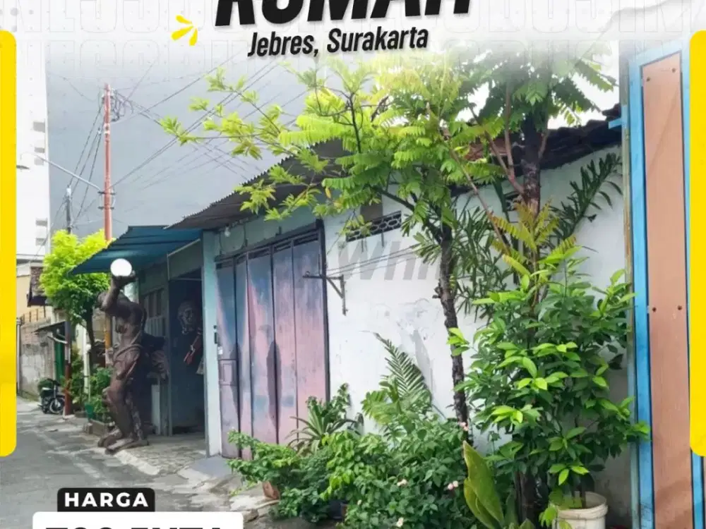 Rumah Strategis Dekat Kampus Cocok Untuk Kost di Ngemingan Jebres Surakarta