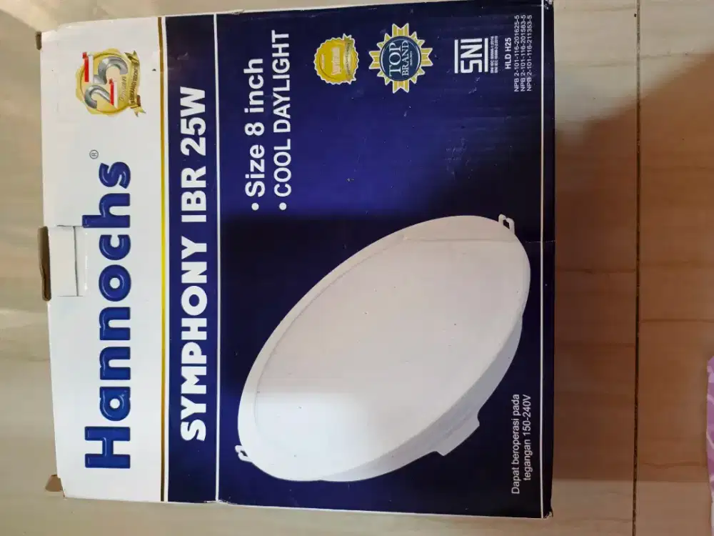 Lampu Hannoch 25watt LED Downlight Symphony IBR