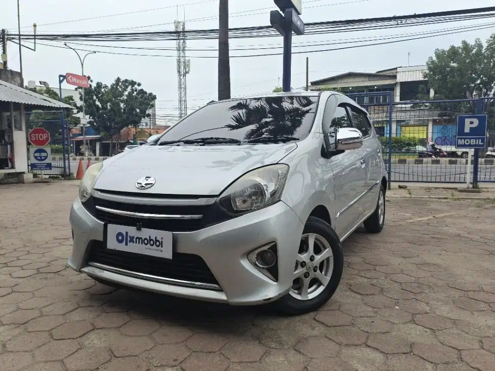 DP MURAH Toyota Agya 1.0 G Bensin-MT 2015 Silver C3YND