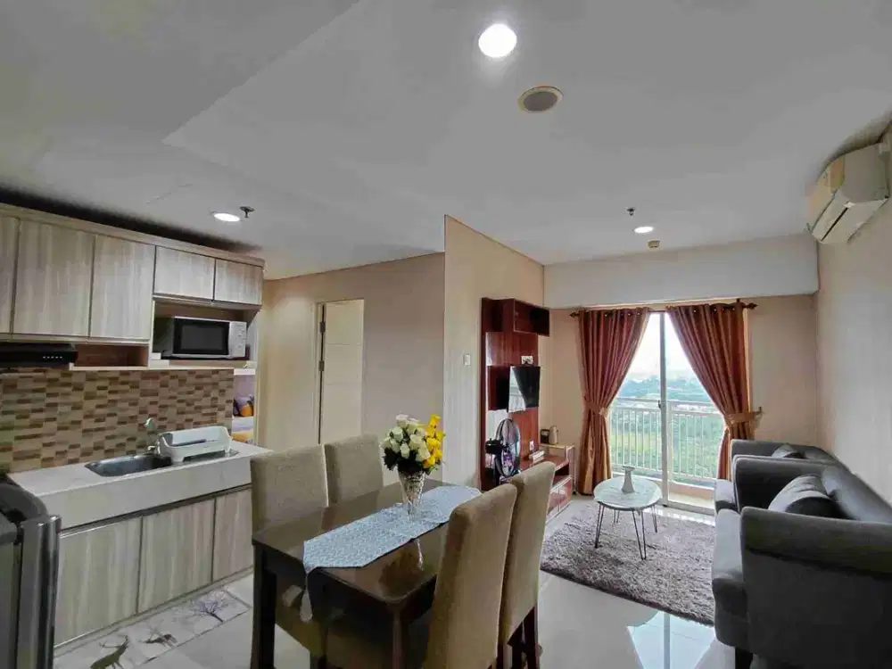 Sewa Apartemen Trivium 2BR Lippo Cikarang
