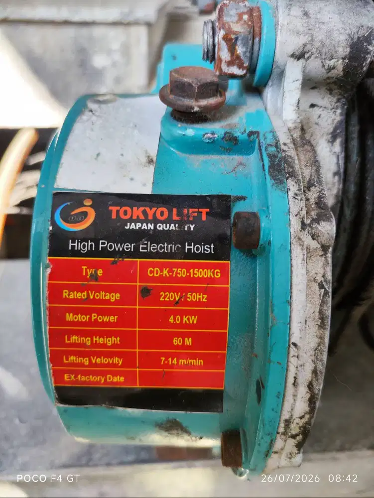 Electric Hoist Tokyo lift