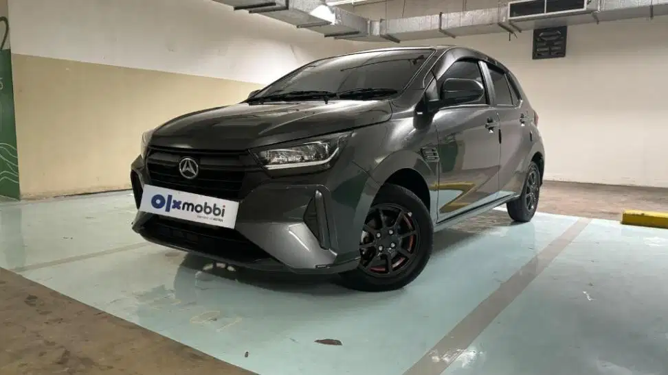DP MURAH Daihatsu Ayla 1.2 R Bensin-AT 2023 Abu CDKVB