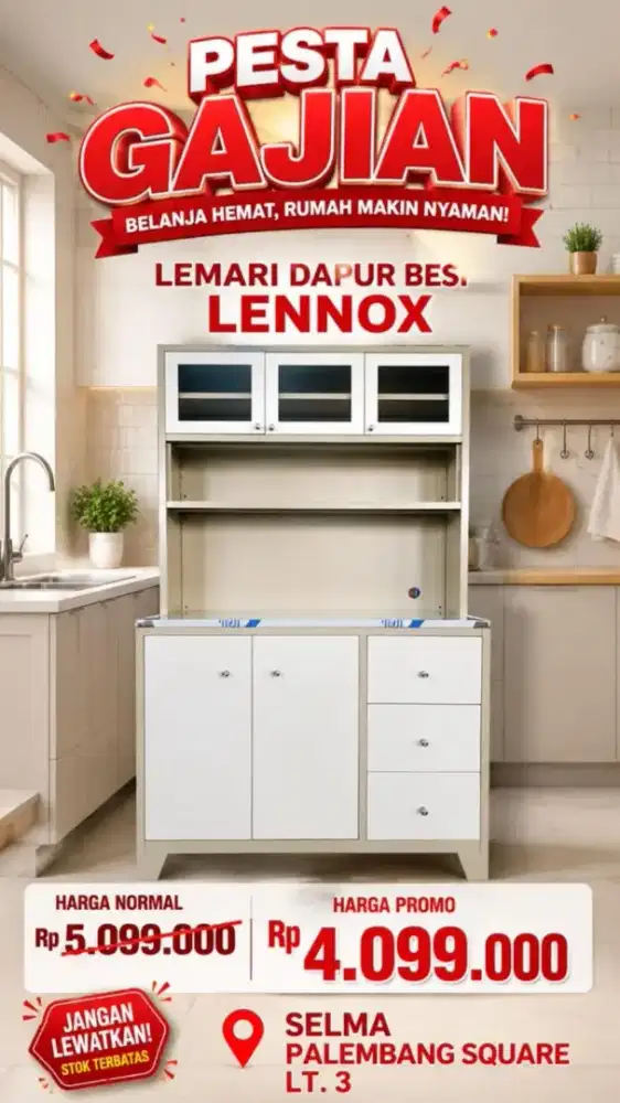 PROMO CICILAN FURNITURE VIA HOMECREDIT TANPA DP