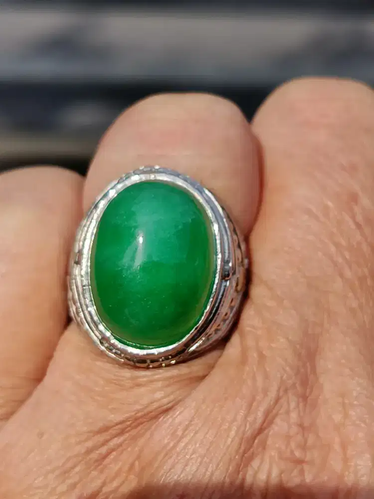 cincin Giok JUMBO natural NEGO