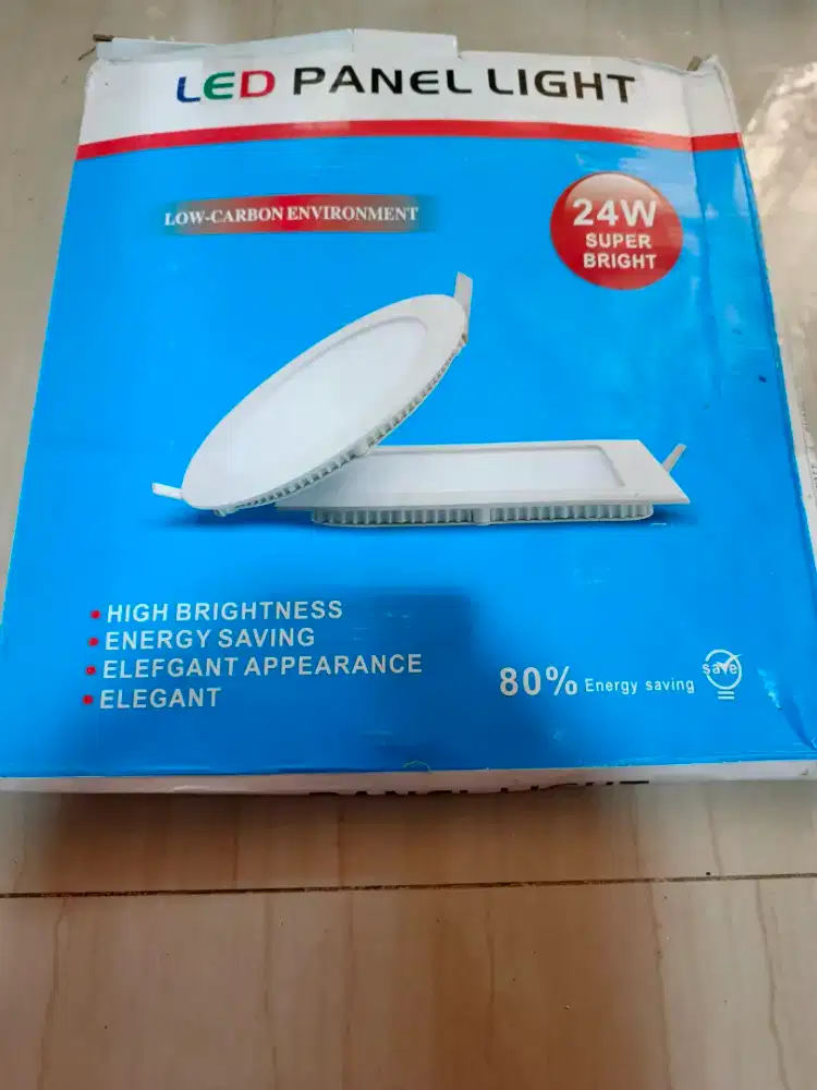 lampu led panel downlight led 24watt
