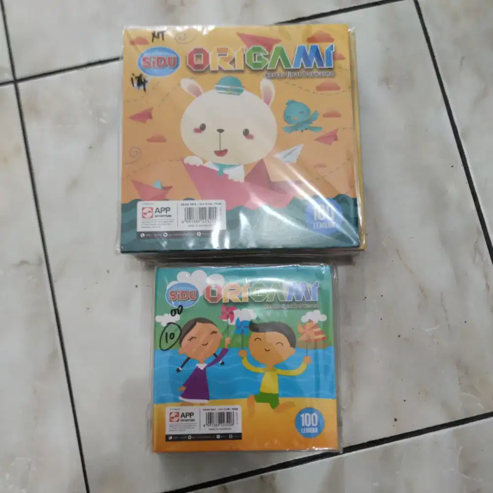 Paket Jual murah(ex toko fotocopy tutup) Kertas ORIGAMI MEREK SIDU.