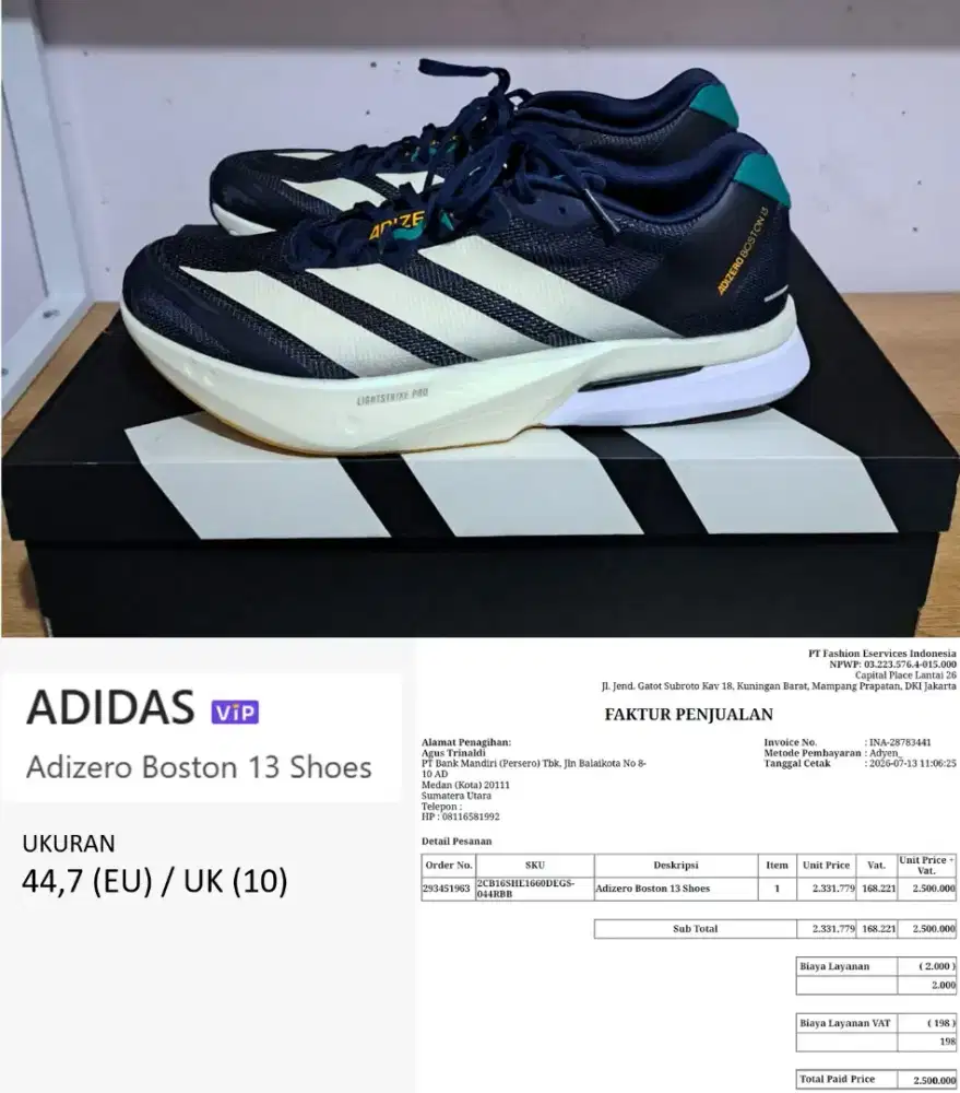Adidas Adizero Boston 13