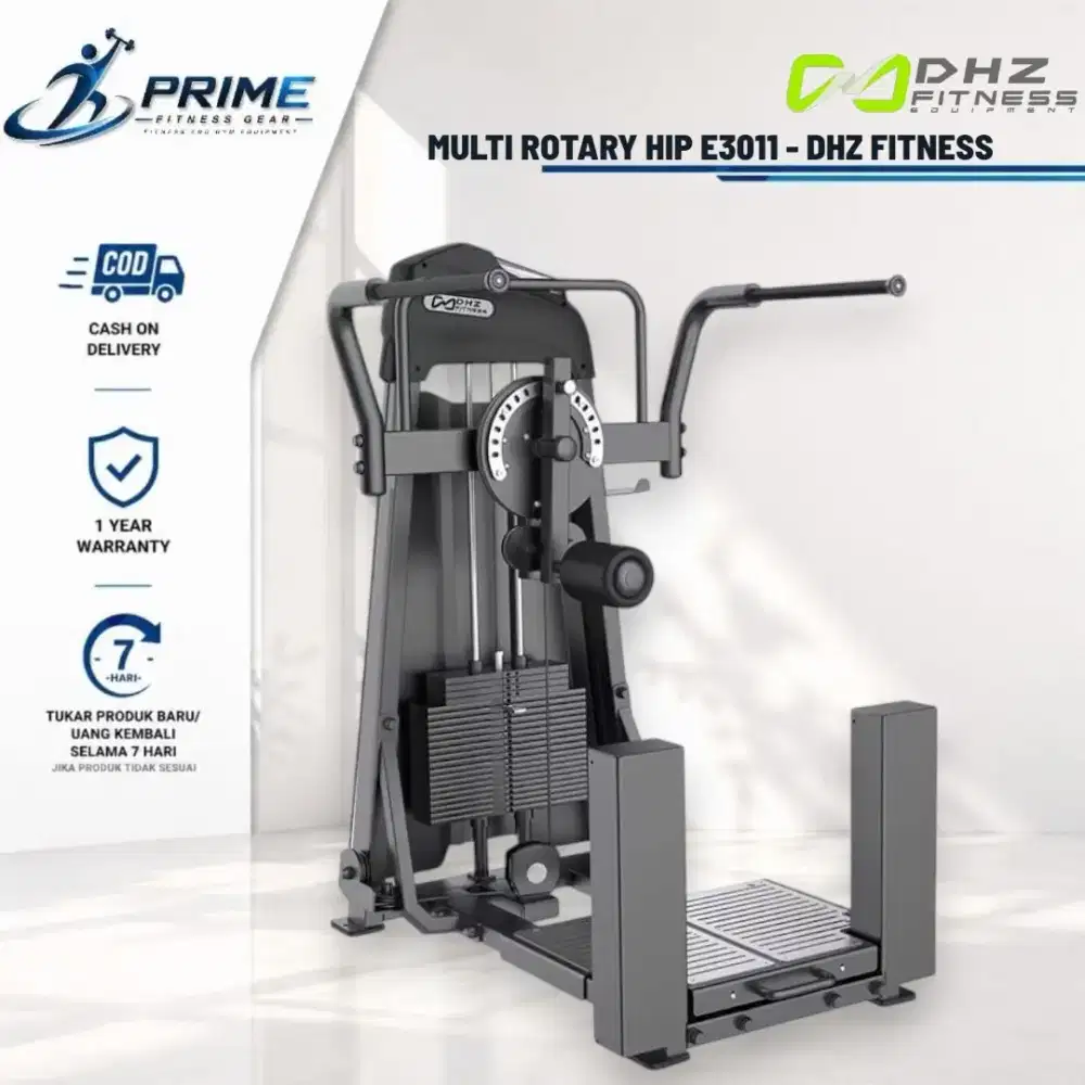 Alat Fitness Gym Multi Hip Rotary Hip Machine Evost Series DHZ E3011