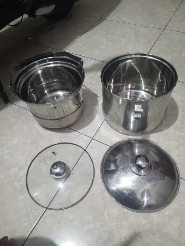 Panci masak elemen pemanas