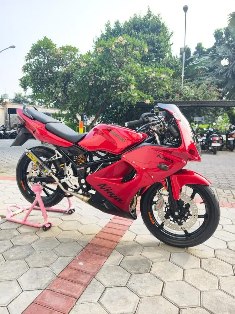 Ninja rr old 2009 asli merah