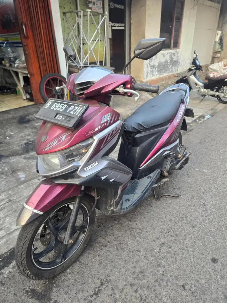 DIJUAL CASH YAMAHA XEON GT 125 FI THN 2014 PJK PULES SIAP PAKAI