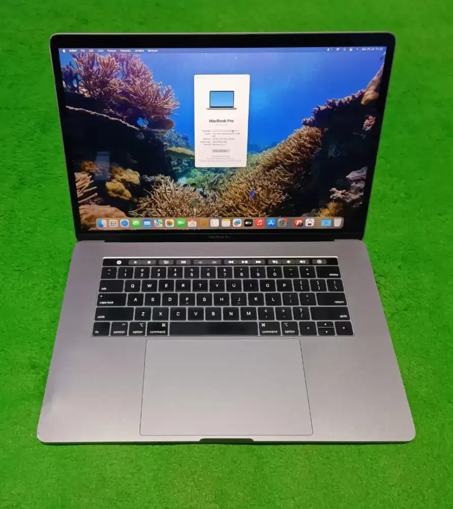 Apple MacBook Pro 2019 15inch i7 16/512 Grey Touchbar Dual VGA Murah