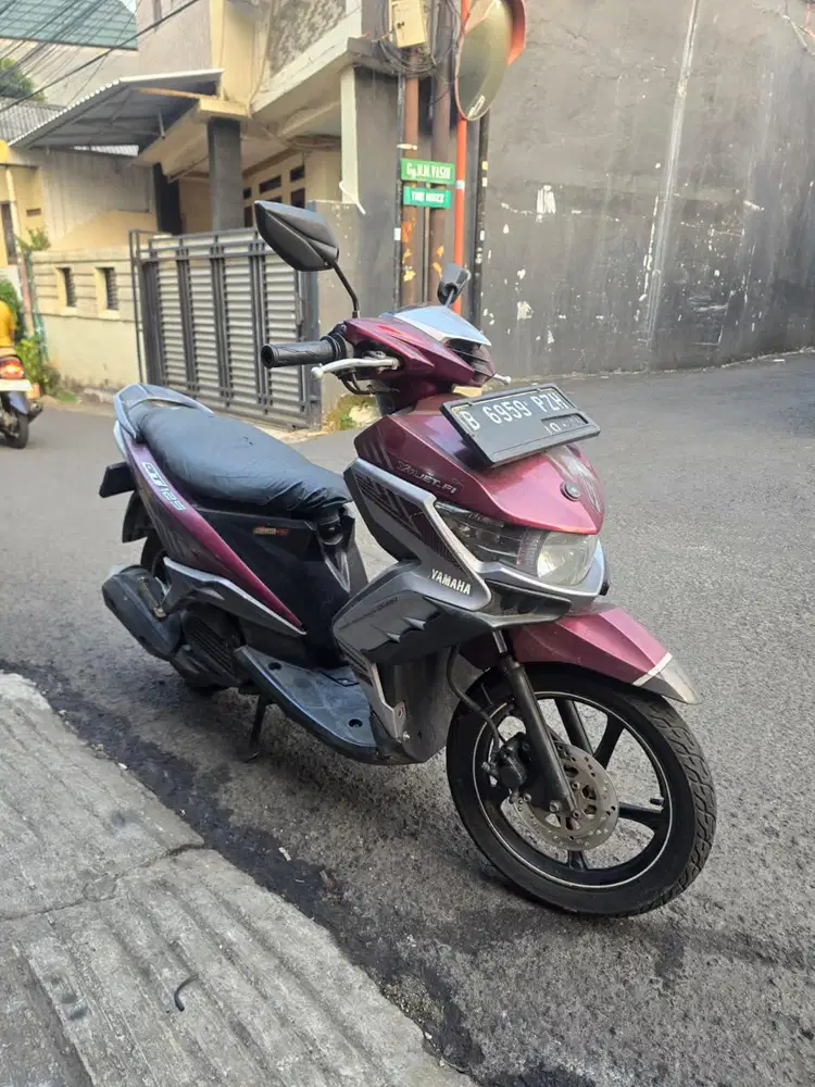 DIJUAL CASH YAMAHA XEON GT 125 FI THN 2014 PJK IDUP SIAP PAKAI