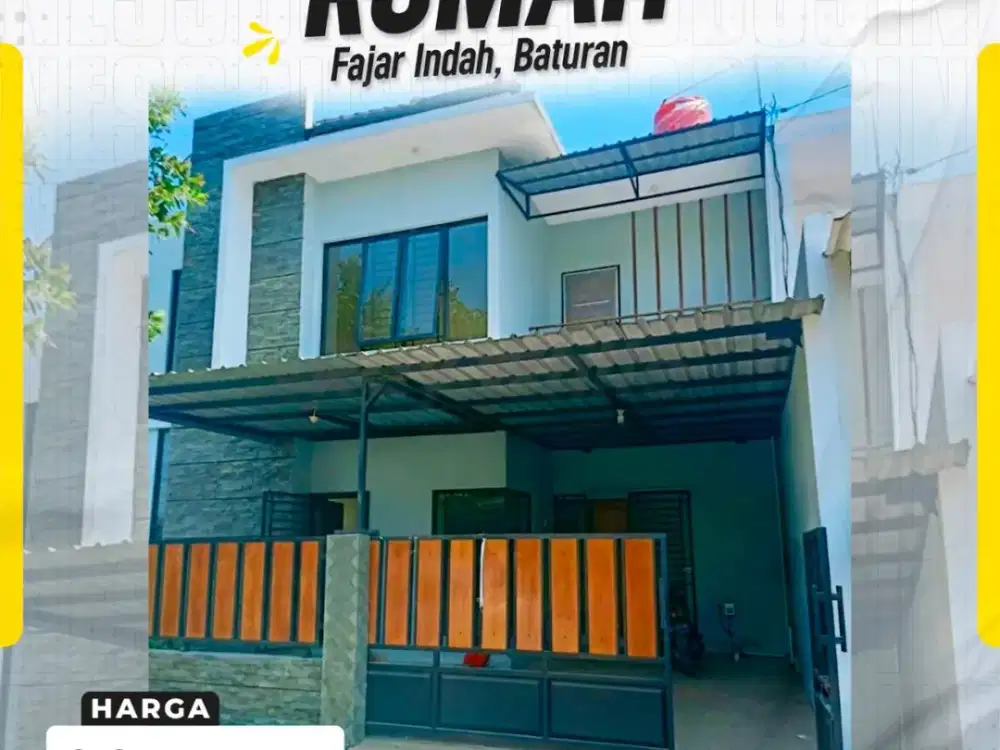 Rumah Mewah Modern 2 Lantai Siap Huni di Fajar Indah Baturan Colomadu Karanganyar
