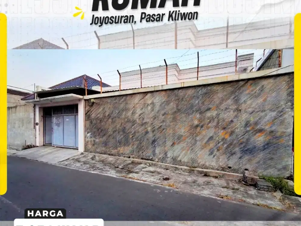 Rumah Mewah Luas Full Furnished Siap Huni di Joyosuran Pasar Kliwon Surakarta