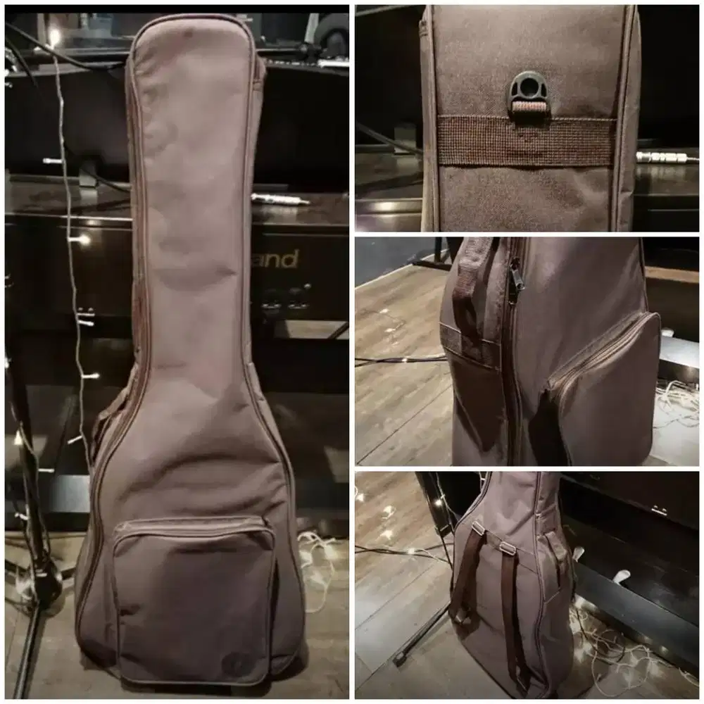 Tas Gigbag Gitar Bahan Tebal Original Voltage Rockbag