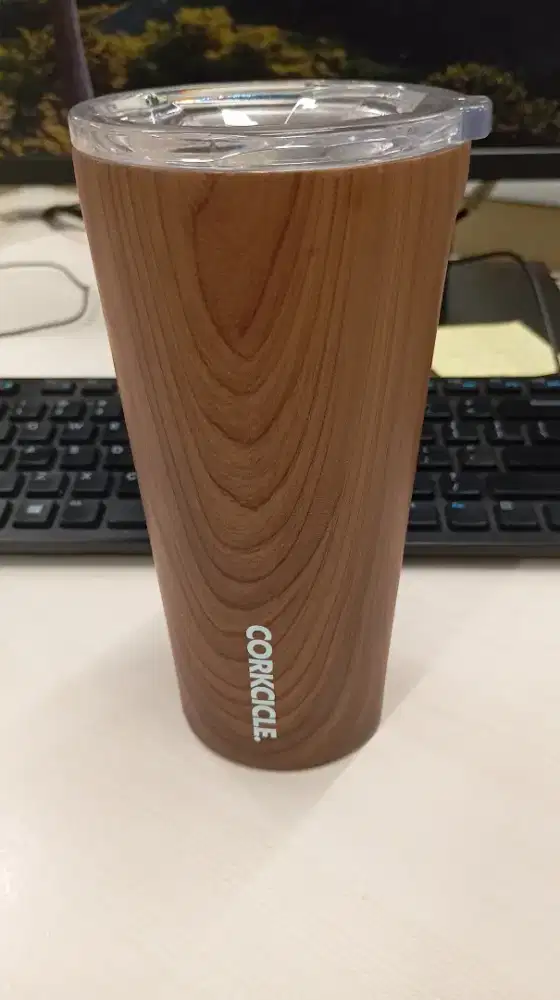 Jual tumbler Corkcicle warna coklat