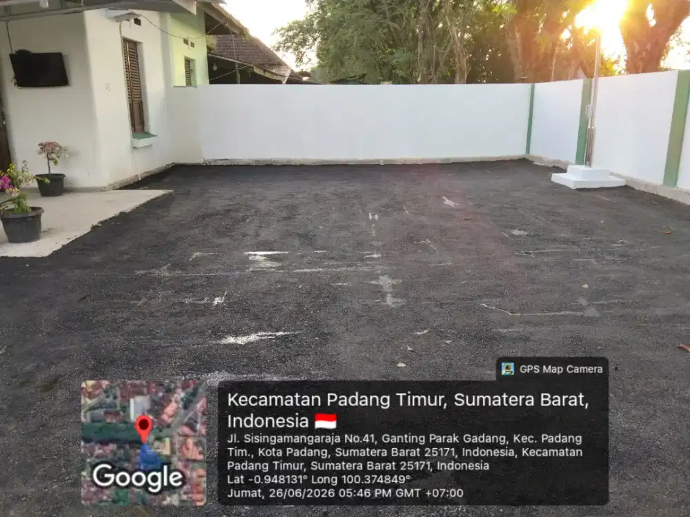 Terima Pengaspalan Area Sumbar