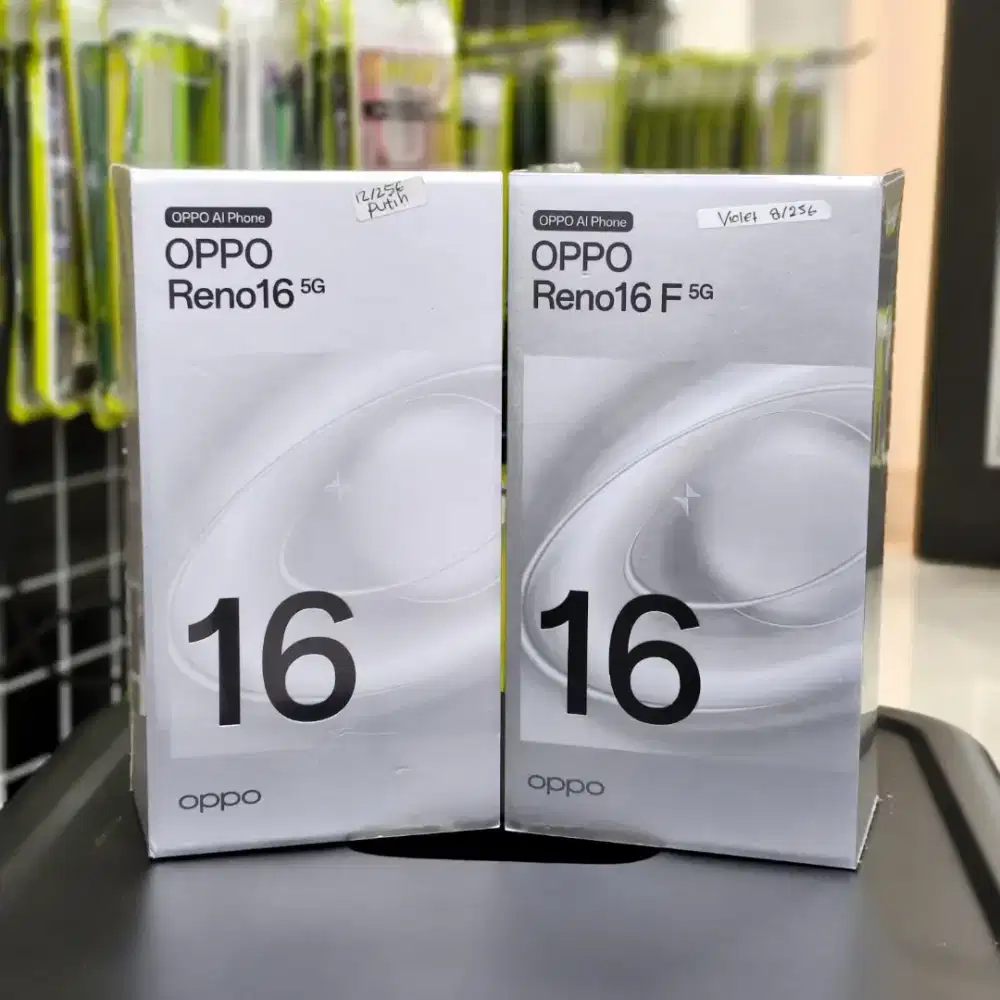 Oppo Reno16 series kredit DP 0% KTP saja