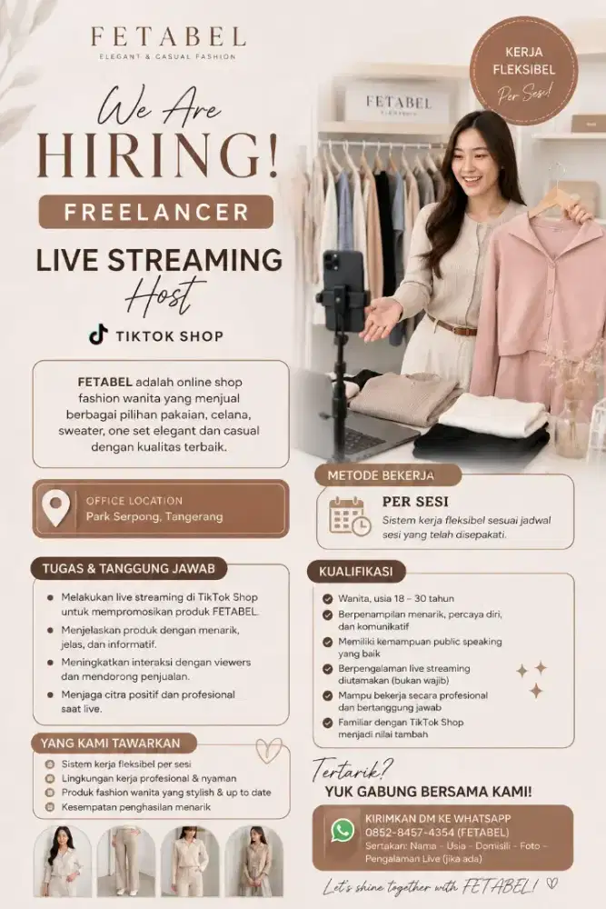 FREELANCE HOST LIVE STREAMING