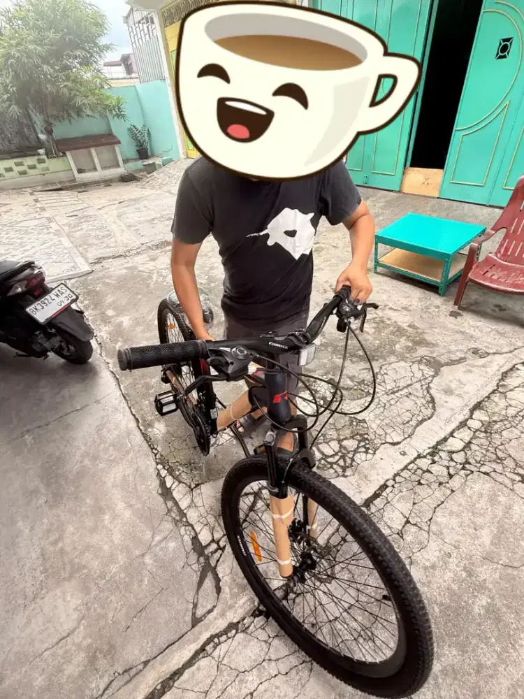 Sepeda Gunung Rubick MTB kondisi BARU 100%. Masih ada plastik & kardus
