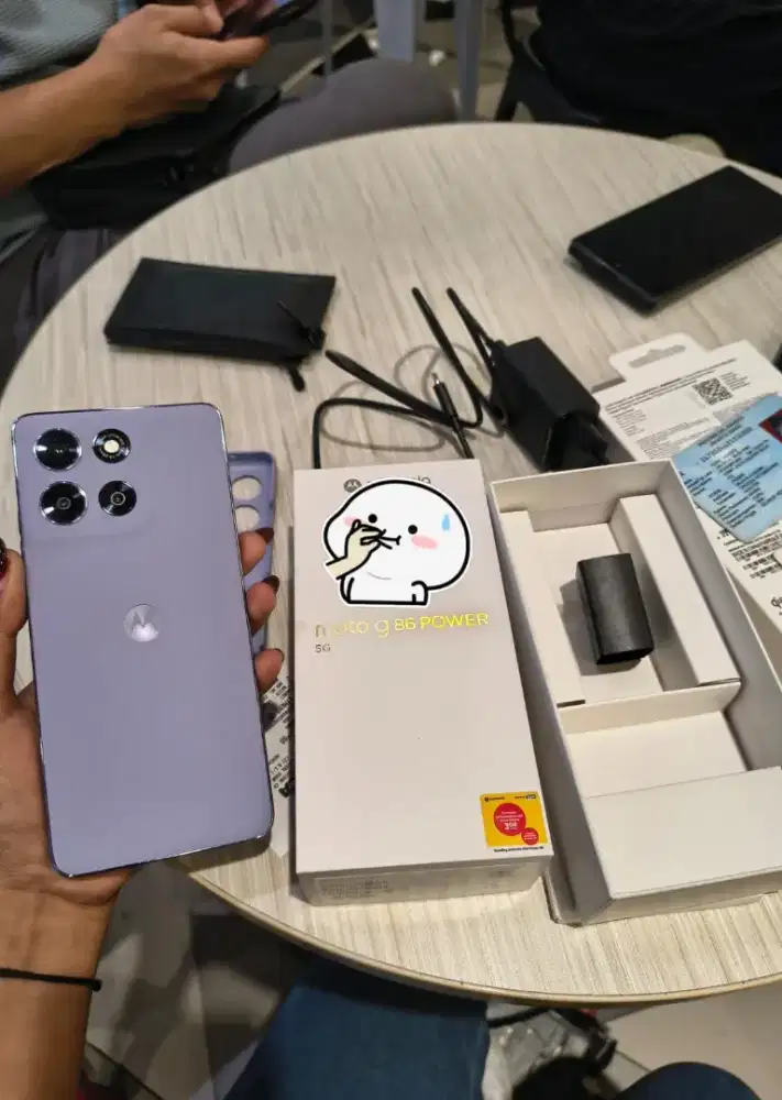 NEW MOTOROLA G86 GARANSI RESMI