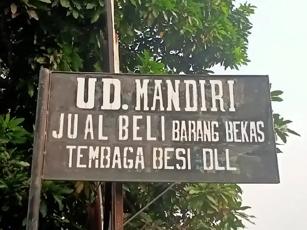 UD. MANDIRI jual beli barang bekas