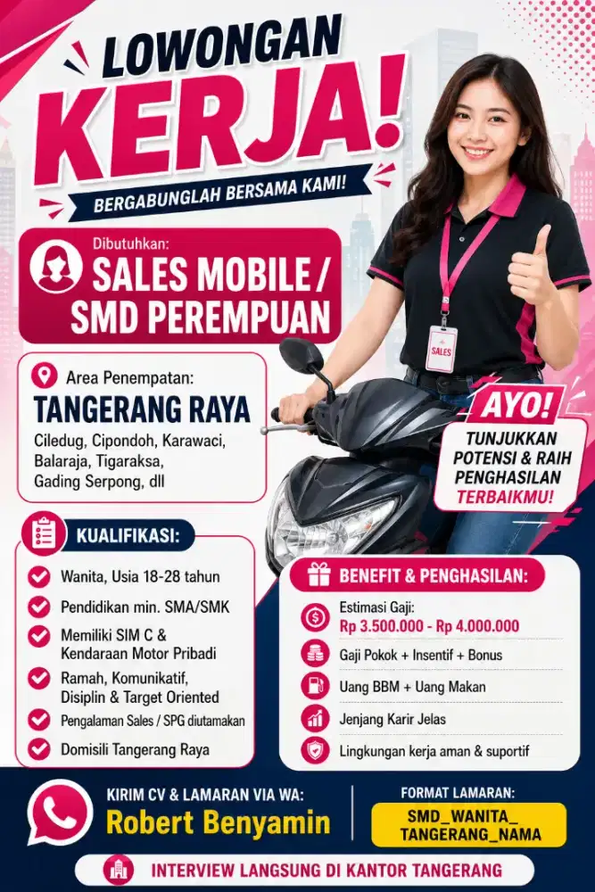 Dibutuhkan segera